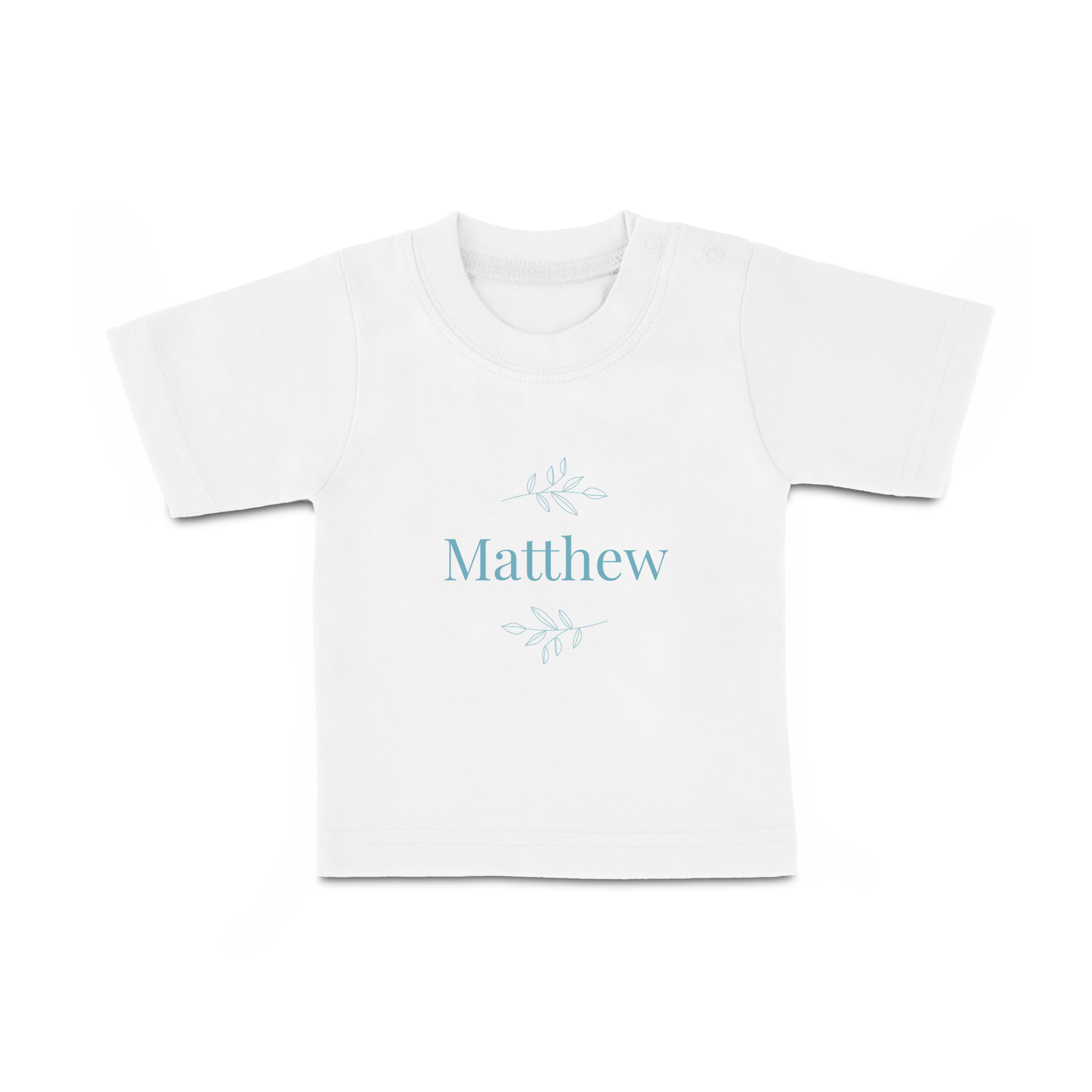 Personalised baby t shirt