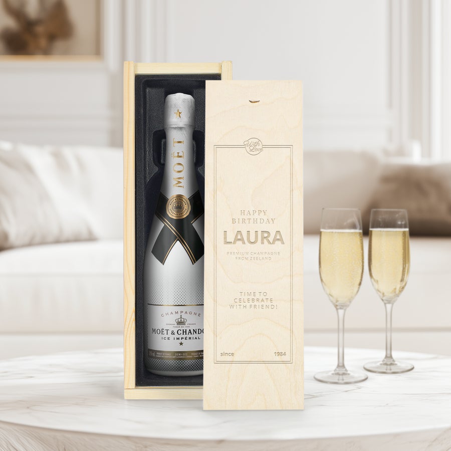Moët & Chandon Ice Impérial - Champagne personaliseren Moët & Chandon Ice Impérial - Champagne personaliseren