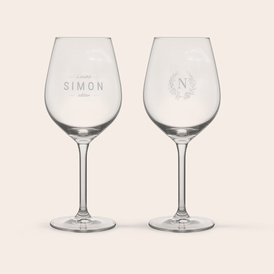 Verre à vin blanc personnalisé Verre à vin blanc personnalisé