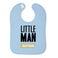 Baby bib - Baby blue