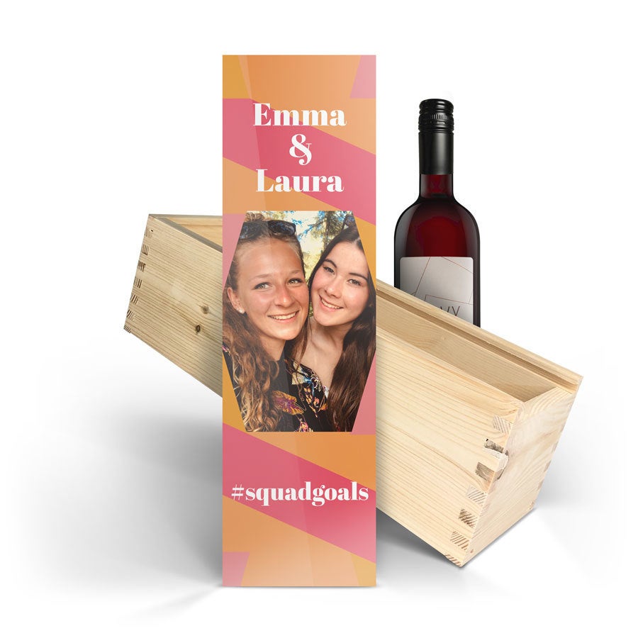 Personalised wine - Belvy - Red