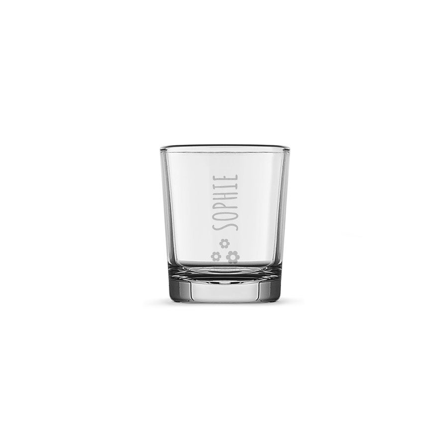 140 Each glass Personalised Engraved 6cl 60ml Shot Glass Birthday Wedding 