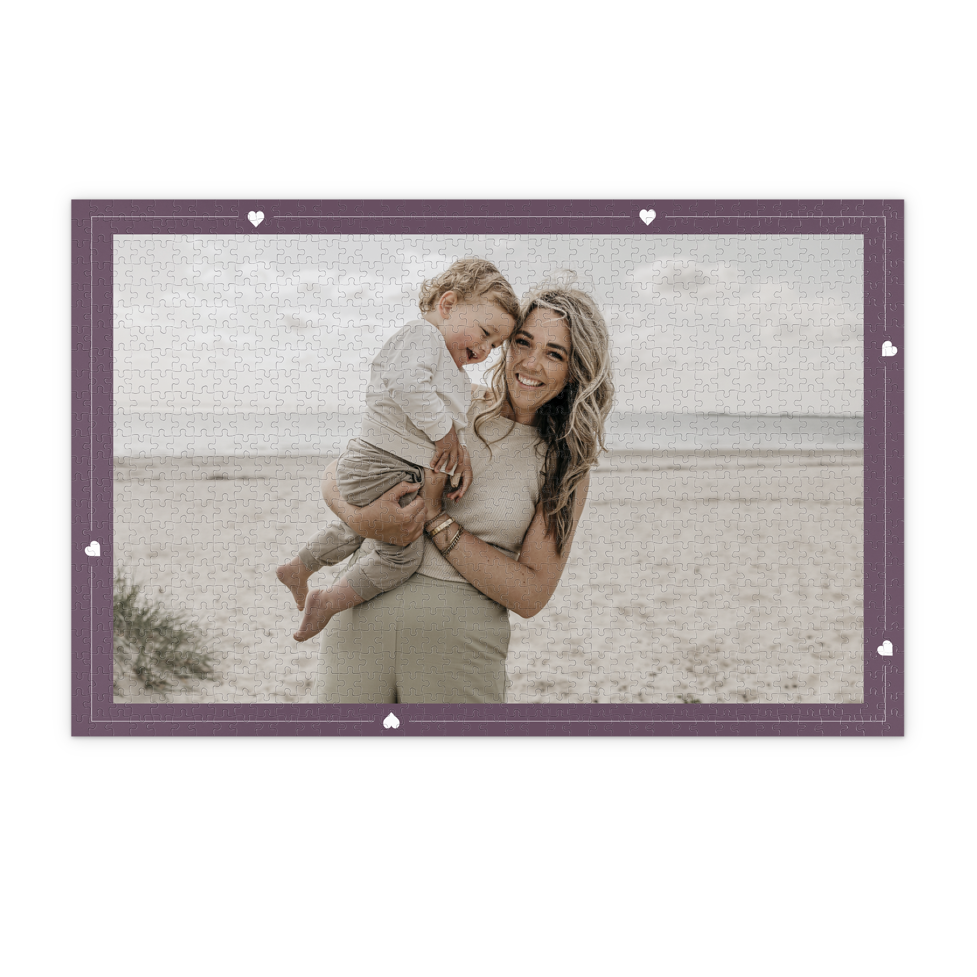 Puzzle con foto o texto