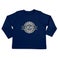 Babyskjorta med tryck - Långärmad - Navy - 50/56