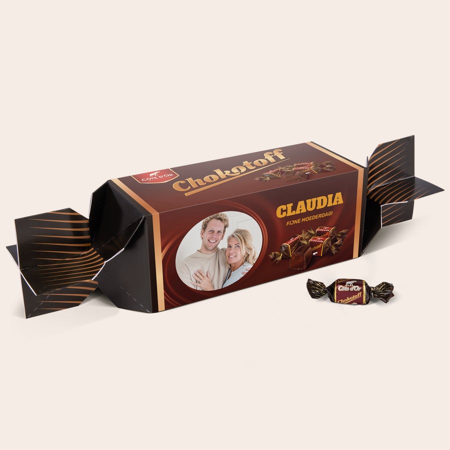 Gepersonaliseerd Chokotoff cadeau Gepersonaliseerd Chokotoff cadeau