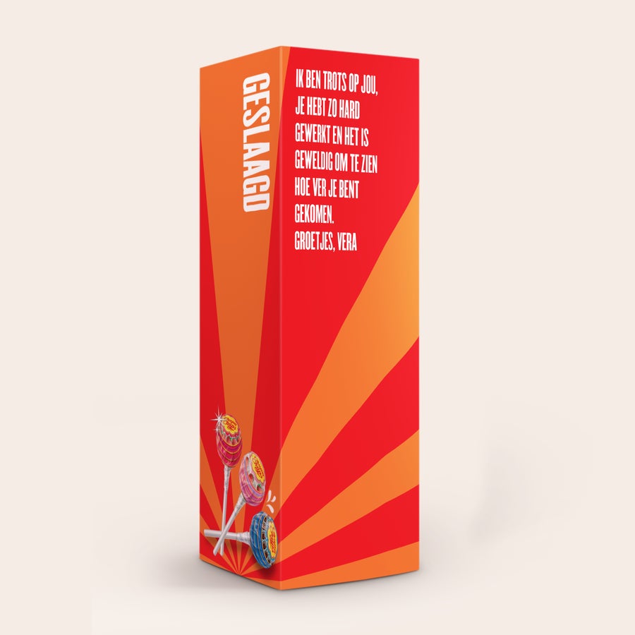 Chupa Chups pakket personaliseren Chupa Chups pakket personaliseren