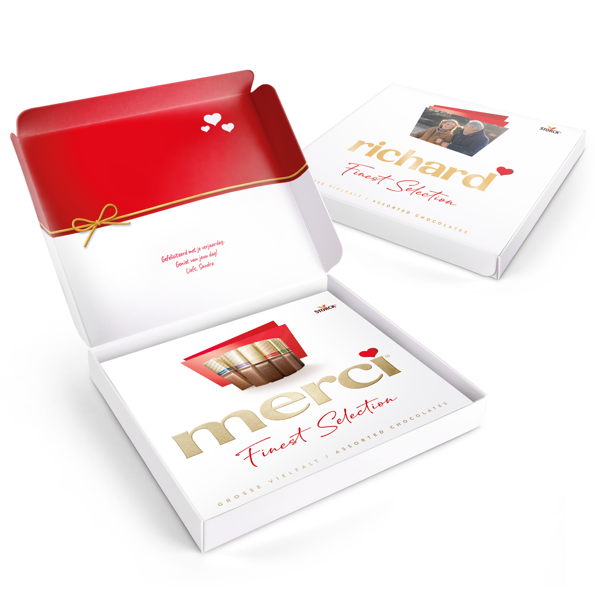 merci doos personaliseren - 250 gram