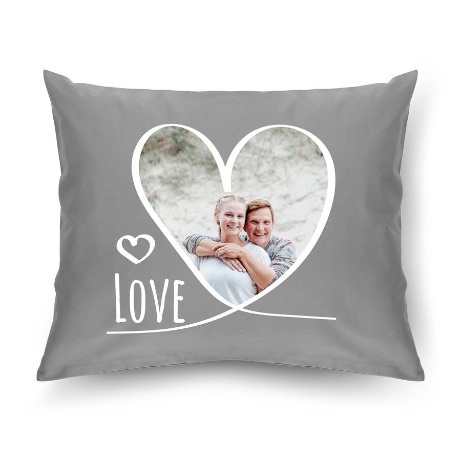 Coussin d'amour personnalisé