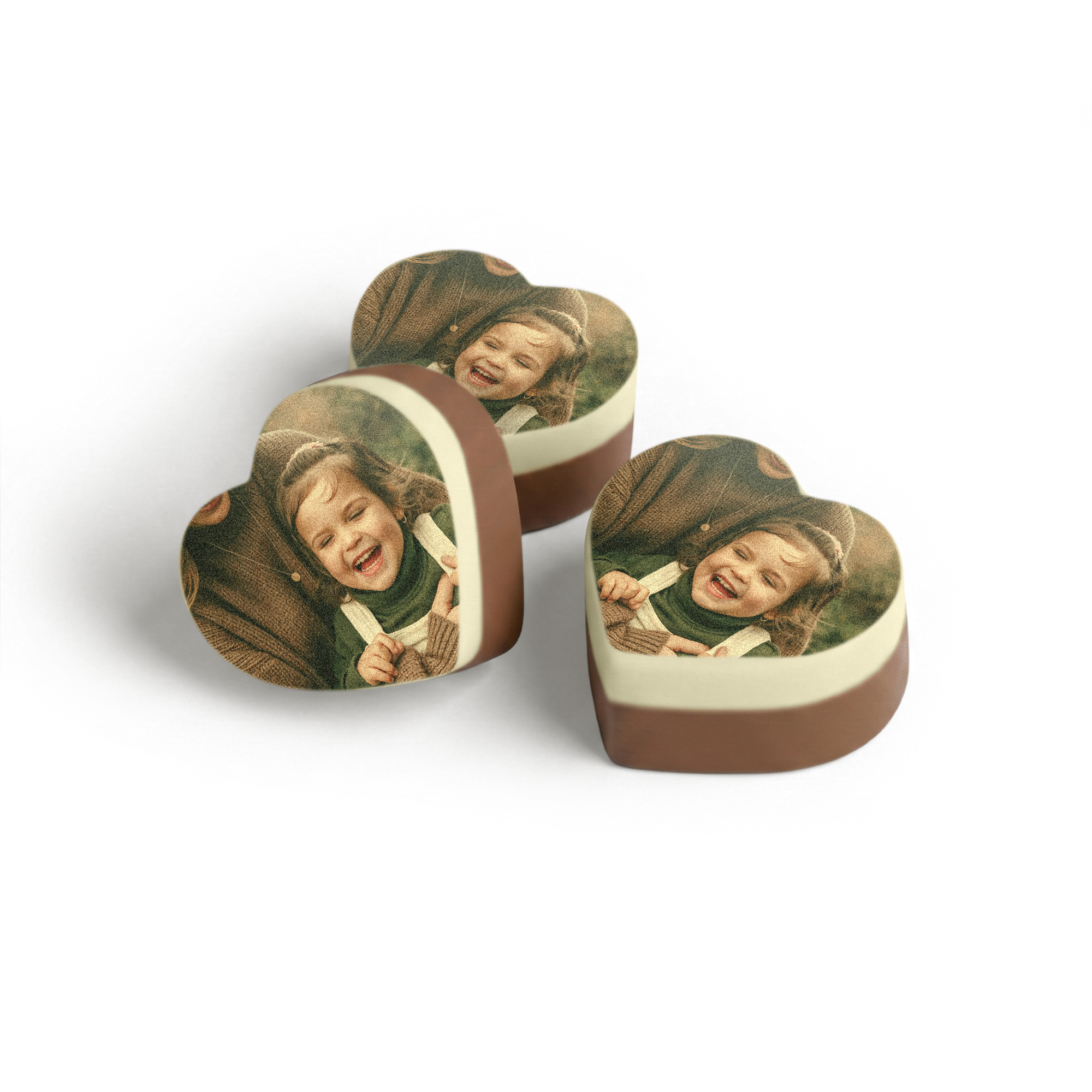 Pralinen mit Foto - Herz