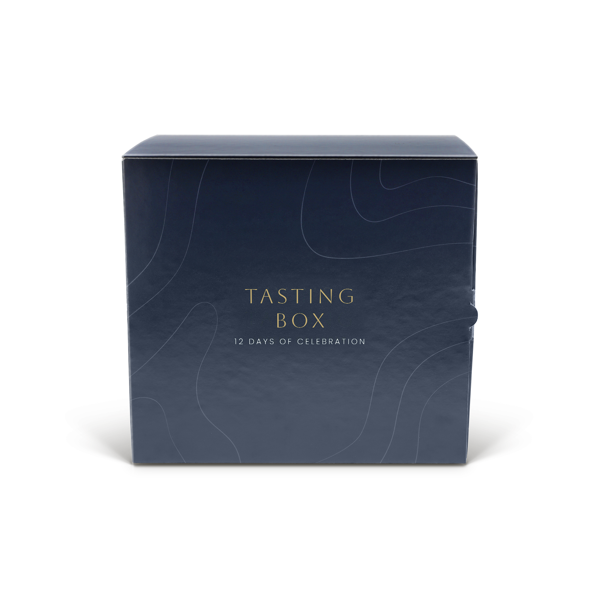 Calendario dell'Avvento Whisky personalizzato con bicchiere