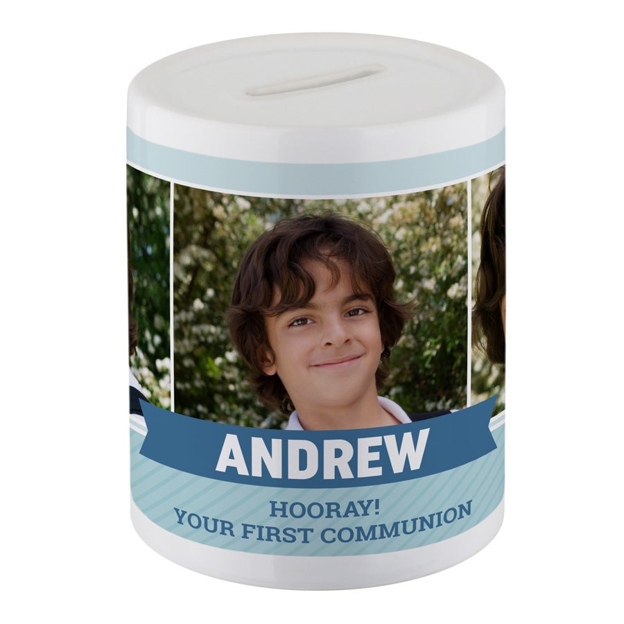 Skarbonka Komunijna ze zdjciem