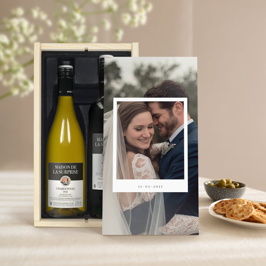 Personalised Wine - Maison de la Surprise Chardonnay & Merlot Personalised Wine - Maison de la Surprise Chardonnay & Merlot