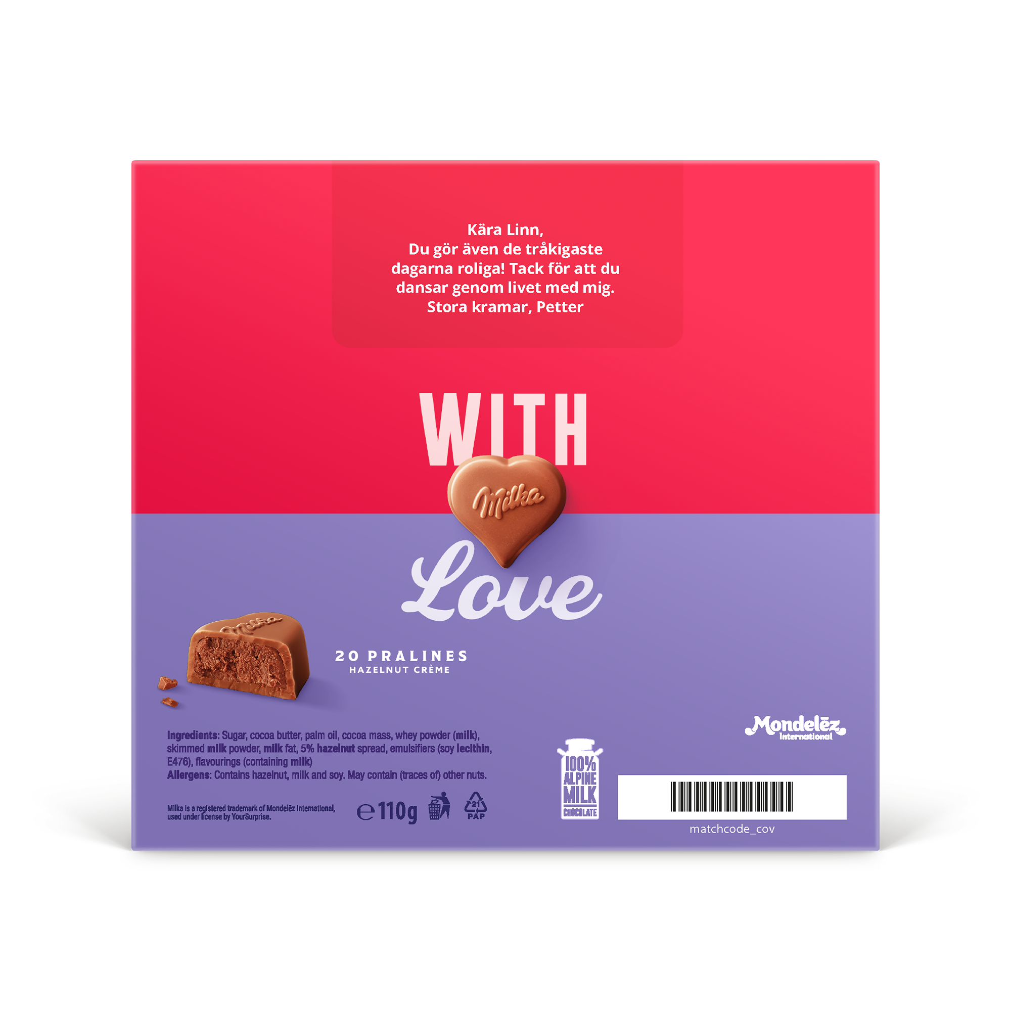 Milka Choklad 3D Presentask