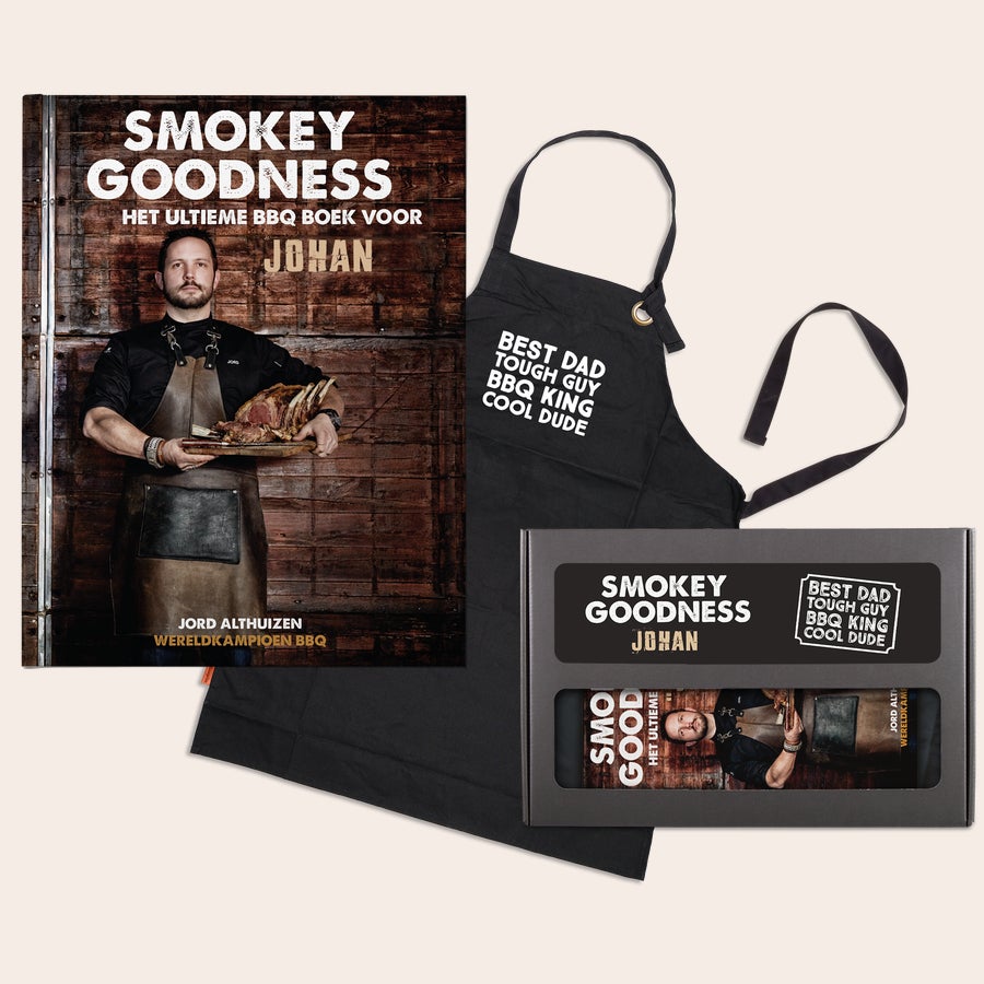 Boek "Smokey Goodness" personaliseren Boek "Smokey Goodness" personaliseren