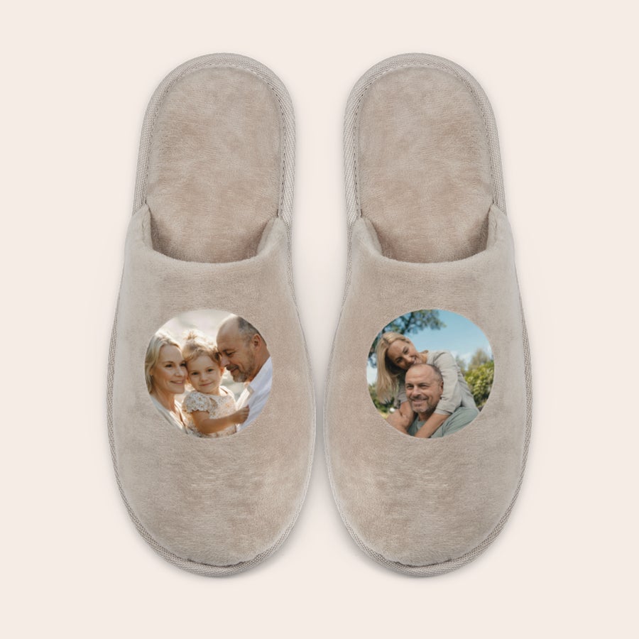 Pantufas personalizadas Pantufas personalizadas