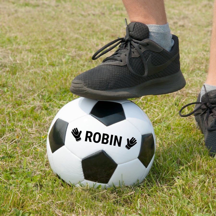 Personalised football with name Personalised football with name