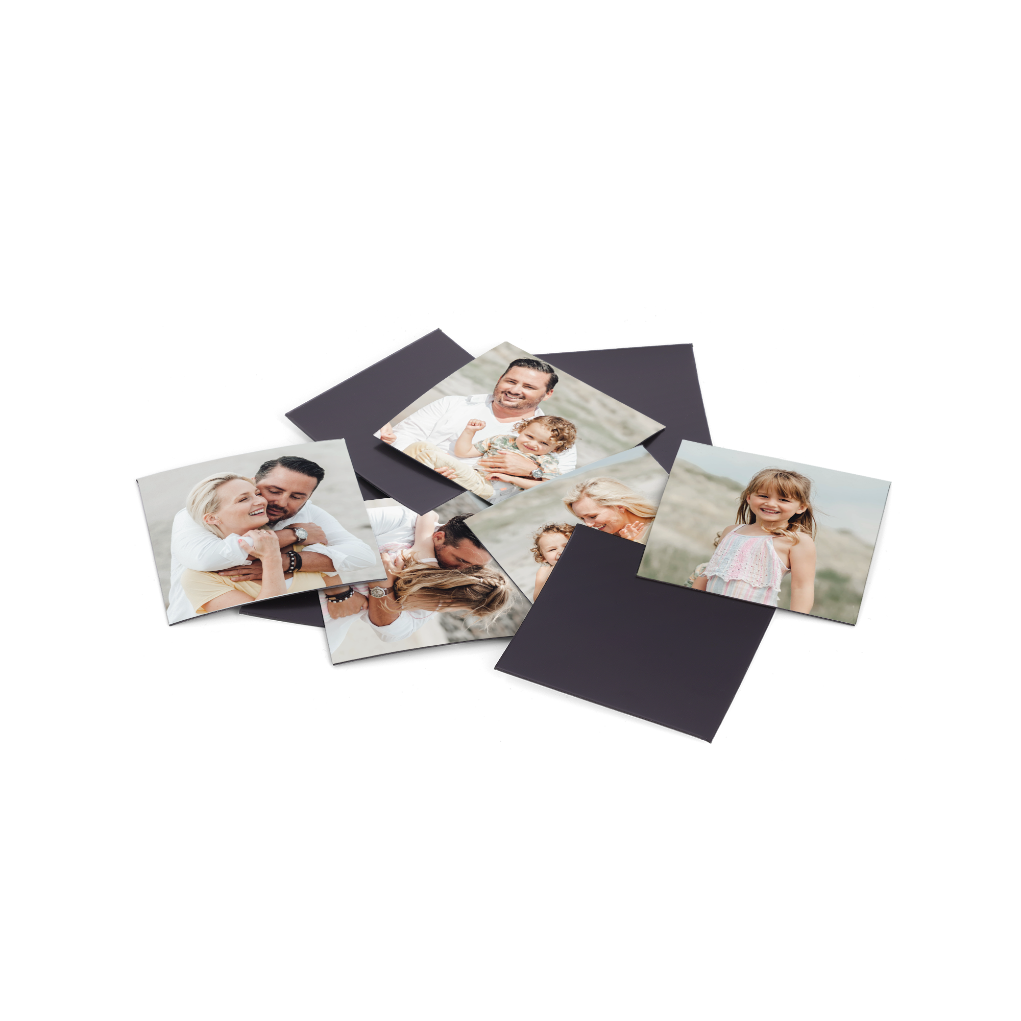 Personalizirani magneti s fotografijami družine, natisnjeni z vašim dizajnom