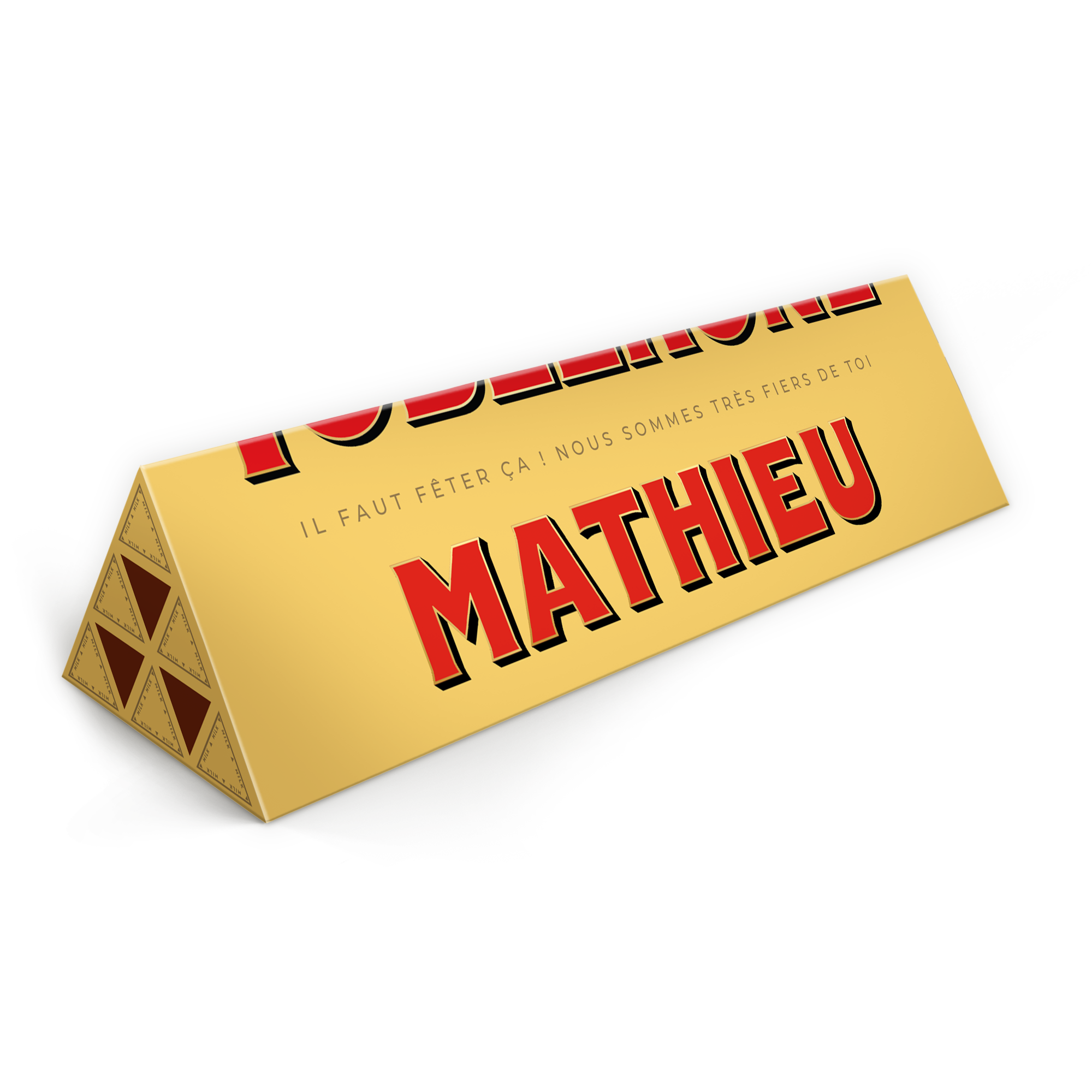 Toblerone personnalisé