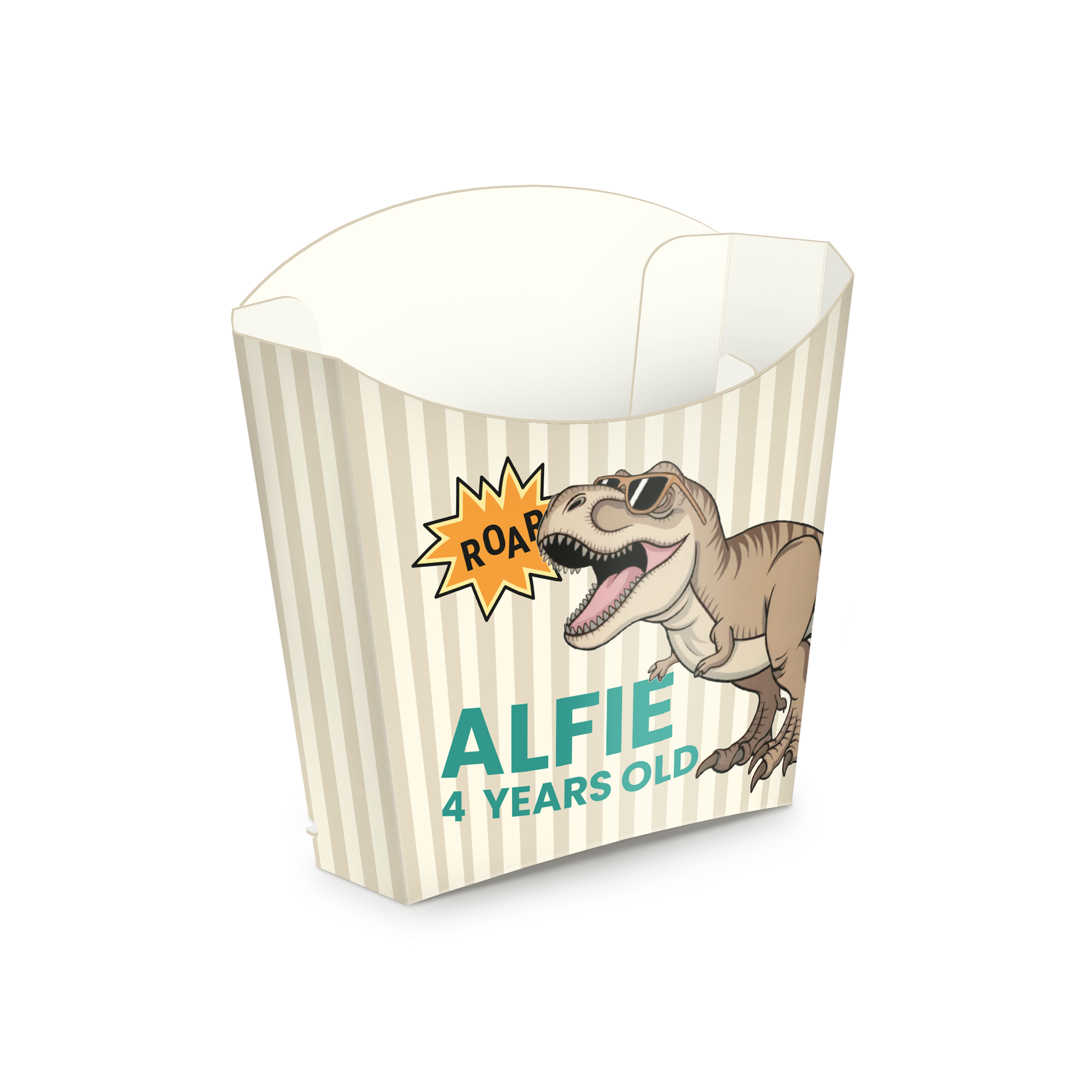 Vasitos de papel para dulces personalizados - 8 piezas