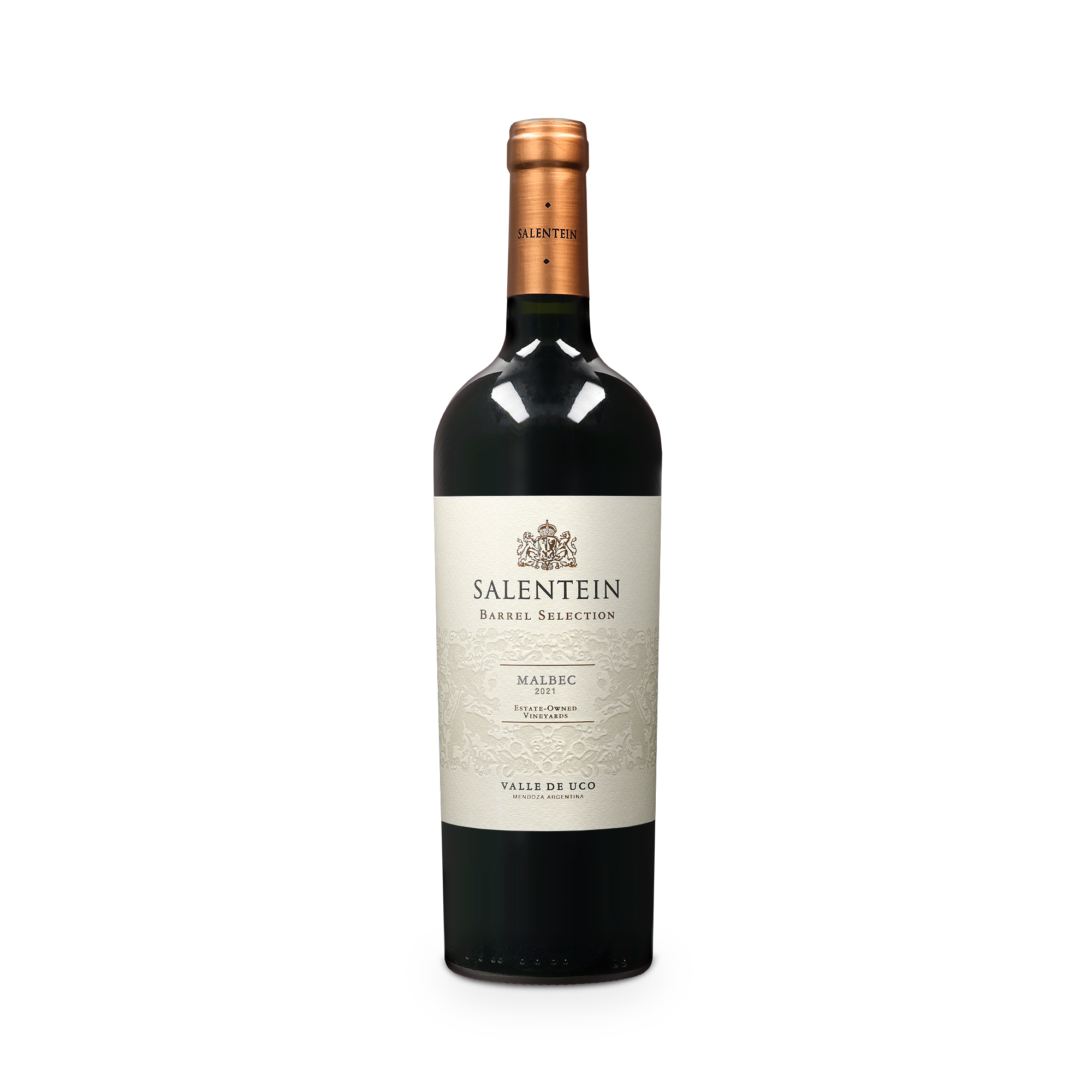 Bouteille Salentein Malbec avec étiquette originale non personnalisée pour le moment