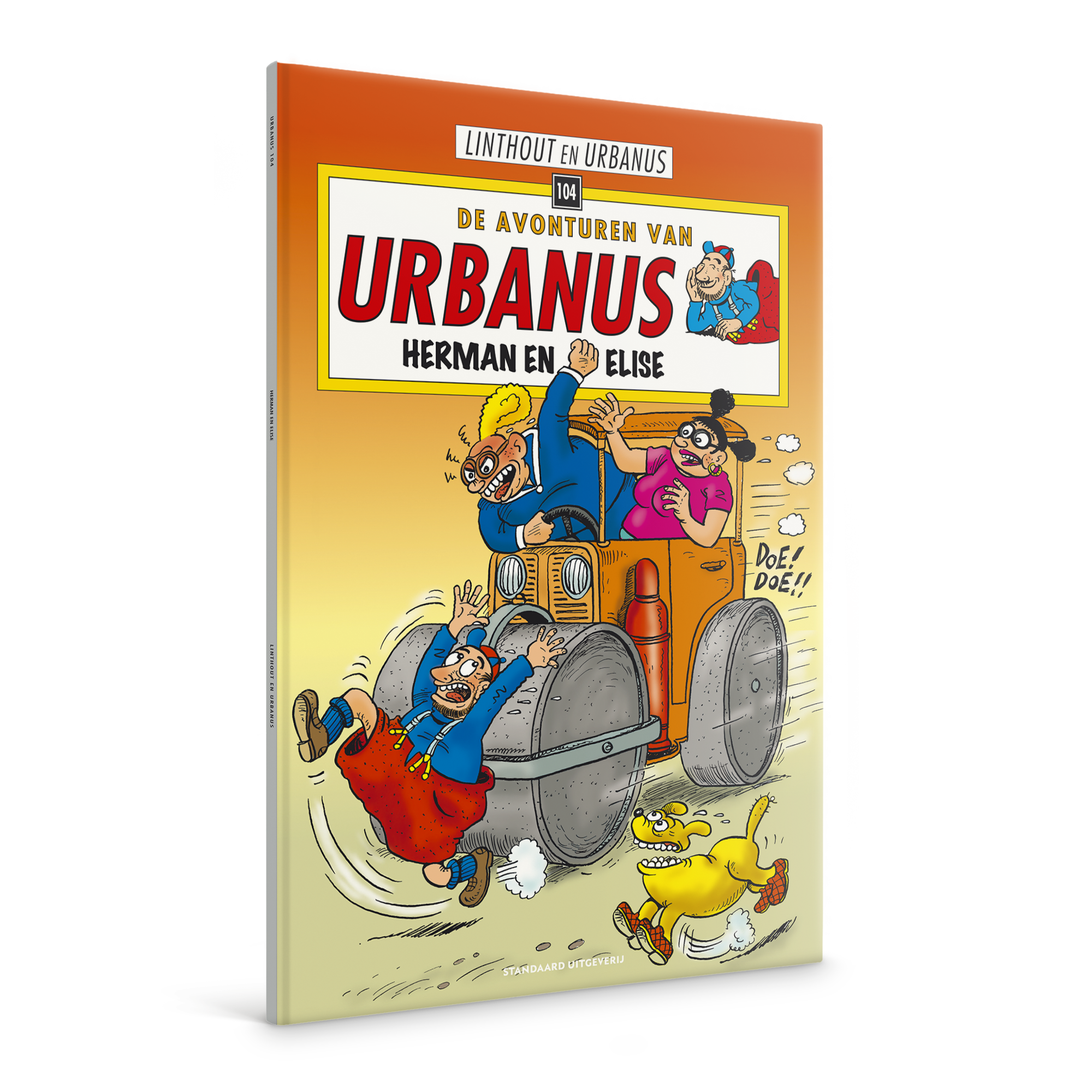 Boek "De avonturen van Urbanus" personaliseren
