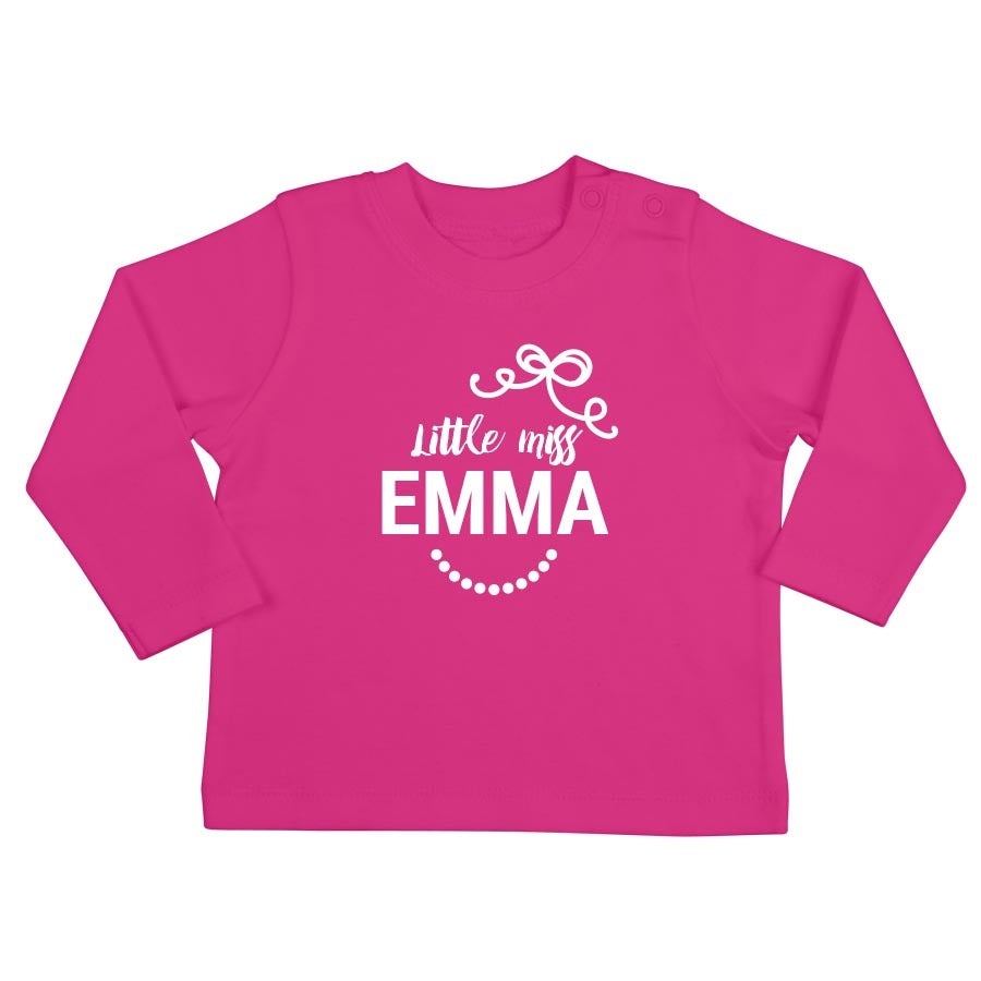 Personalised baby t shirt