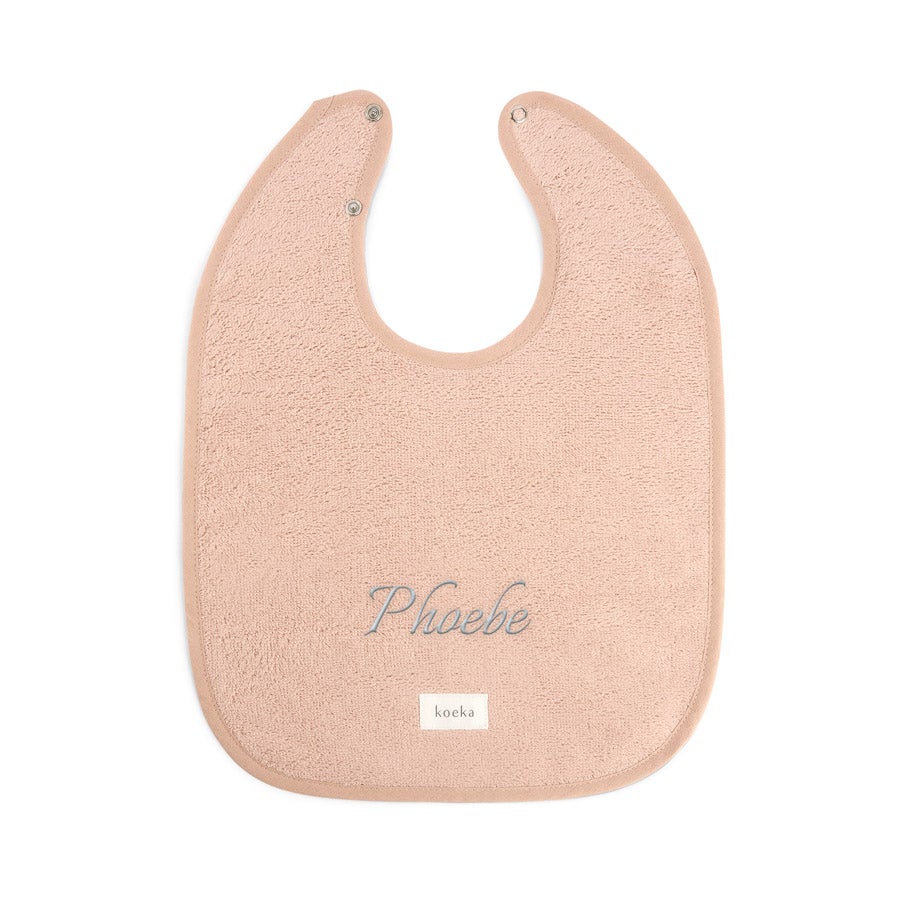 Babete personalizado - Bright Blossom - Bordado