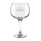 Bicchiere da Gin & Tonic con incisione