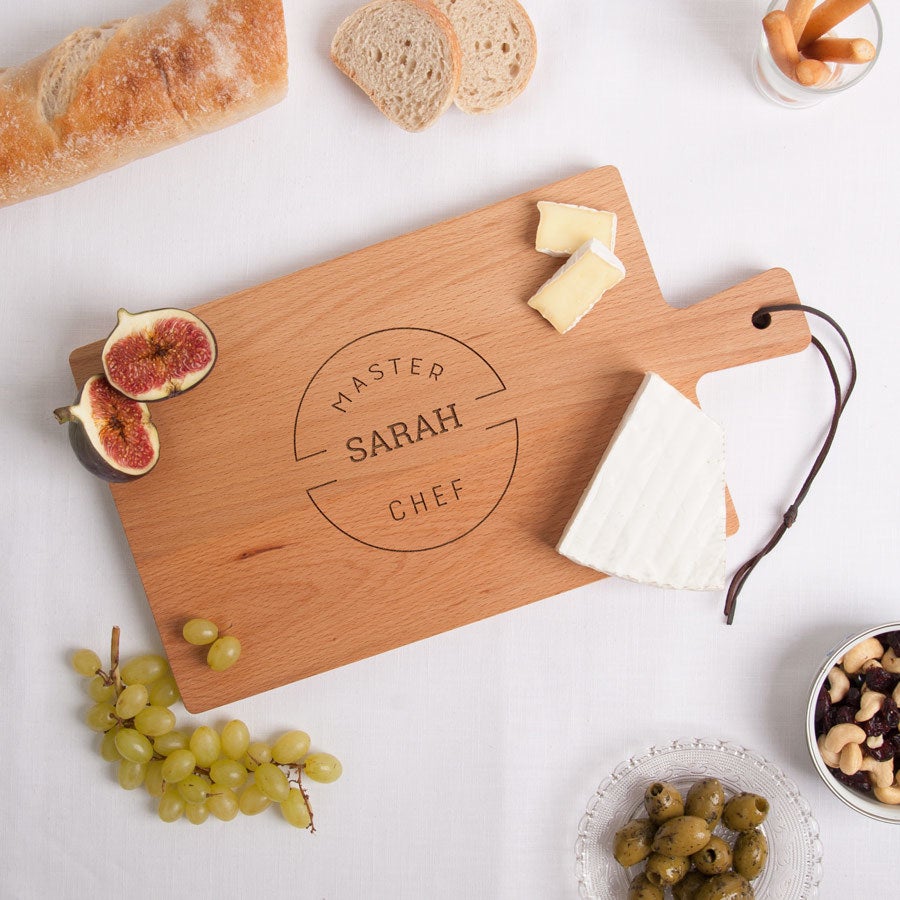 Custom wooden serving platter YourSurprise