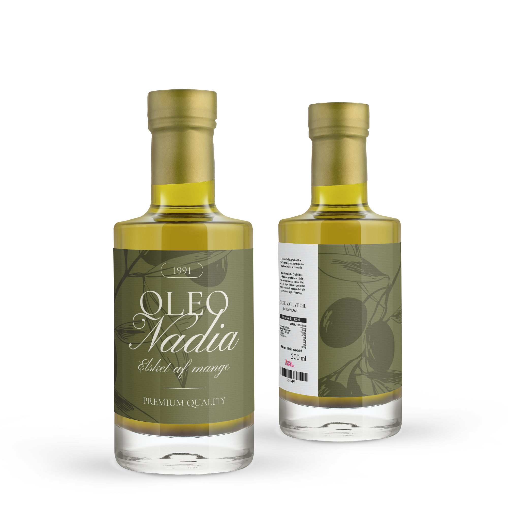 Personlig olivenolie