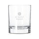 Engraved whiskey glass