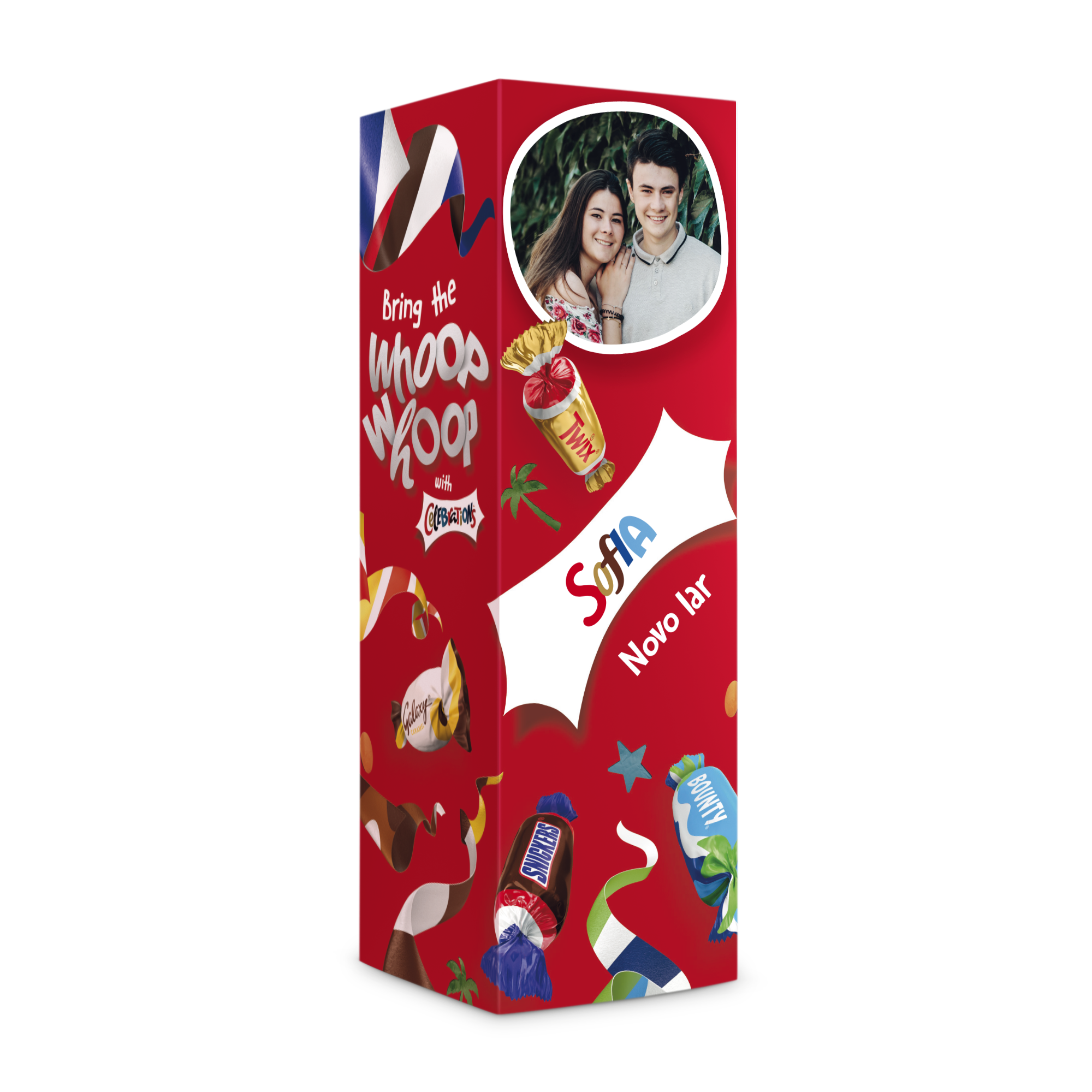 Chocolates Celebrations personalizados