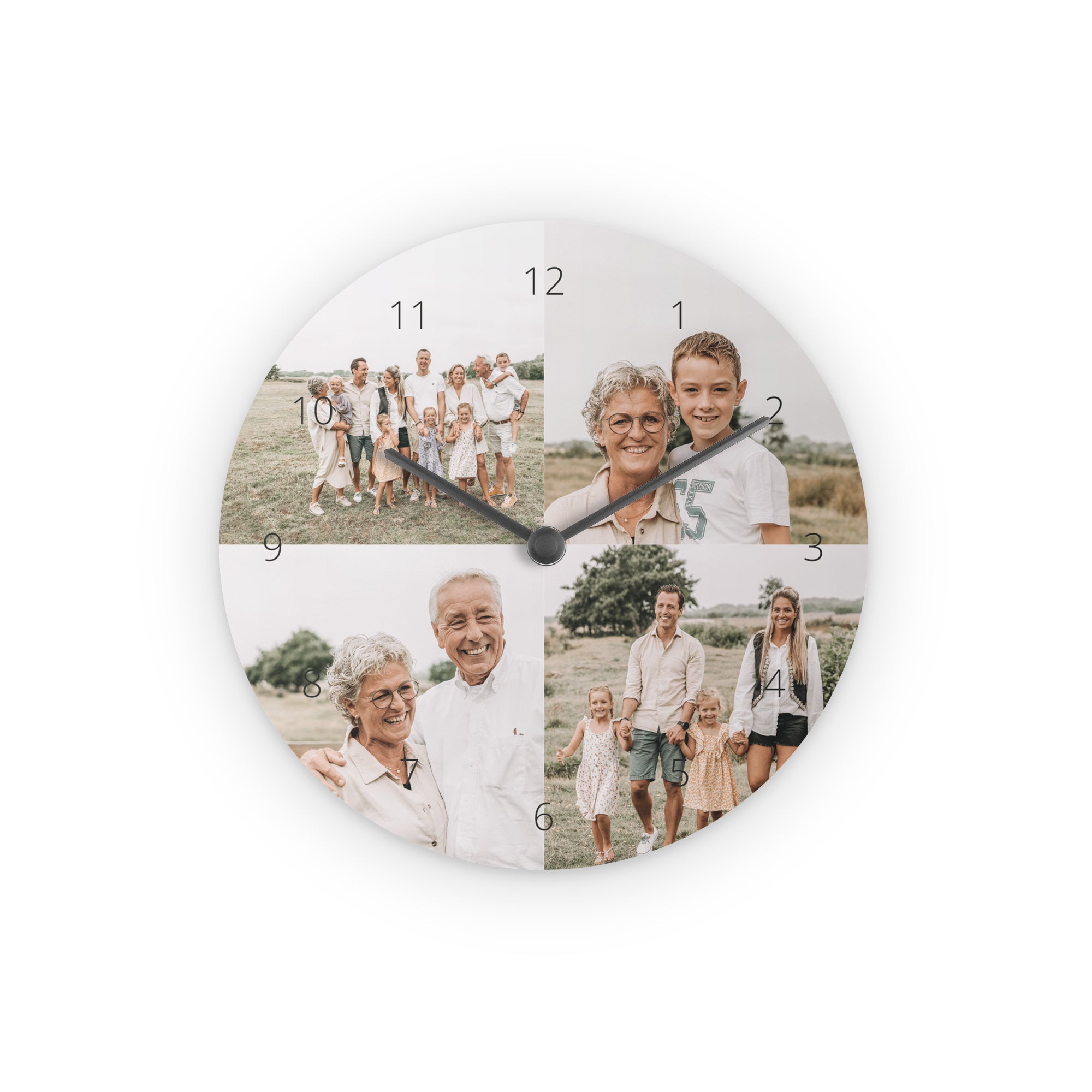 Personalizowany zegar ze zdjęciem - Mały