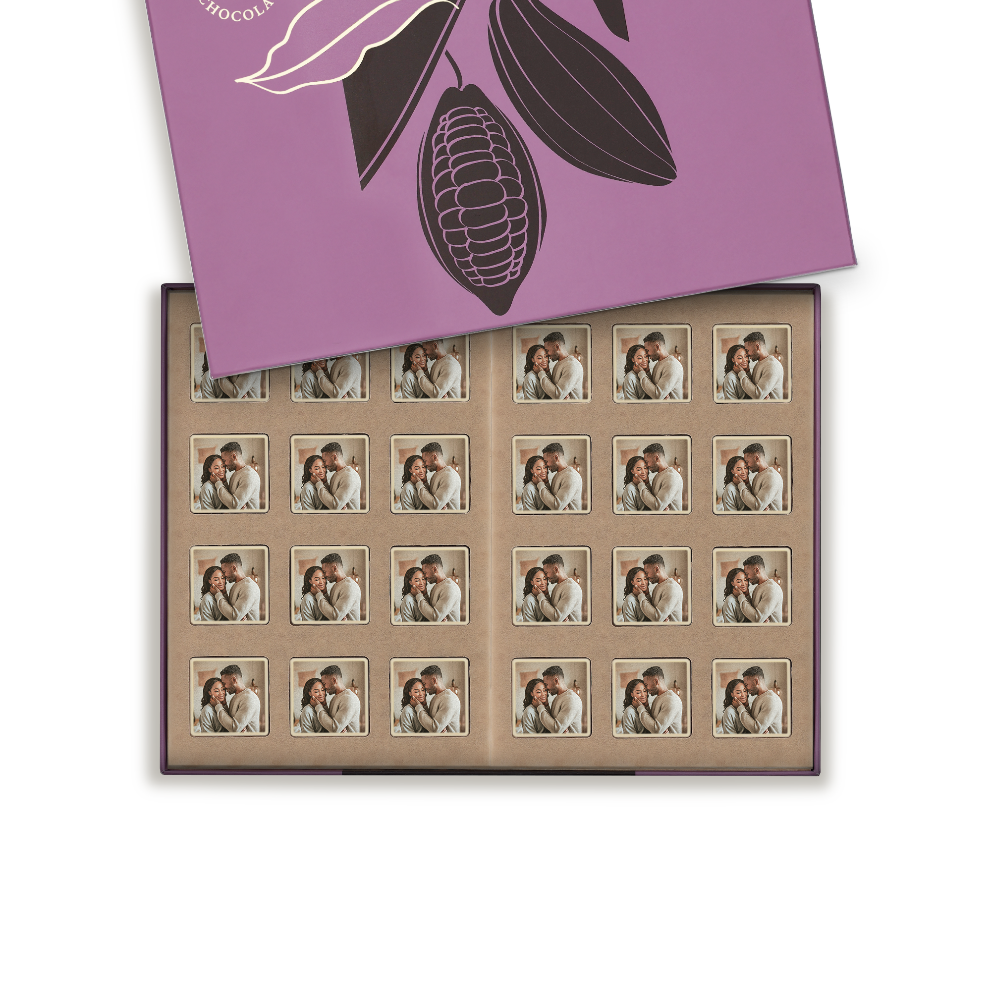 Personalised photo chocolates