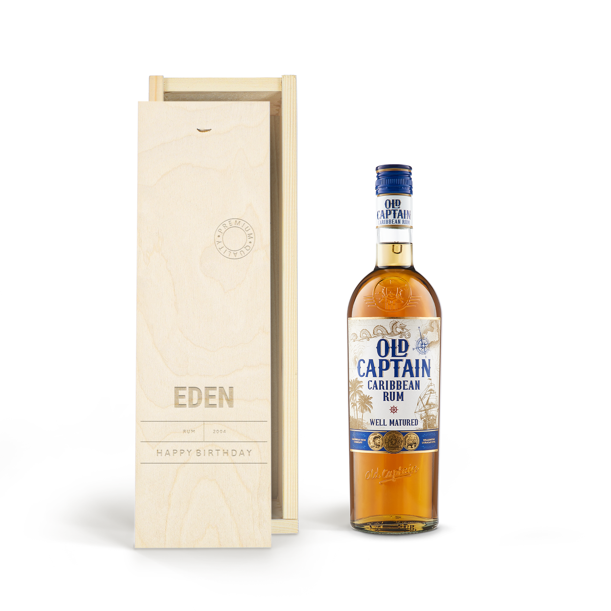 Personalised Rum Gift - Old Captain Brown