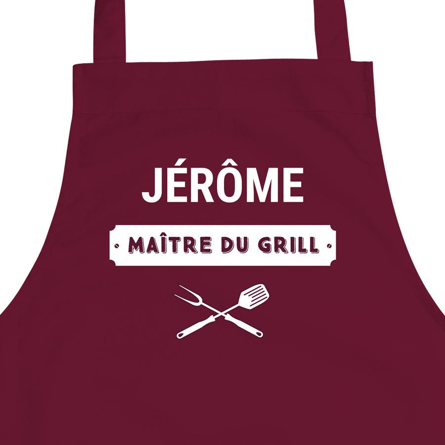 Tablier BBQ - Bordeaux