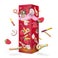 Red Band Weingummi in personalisierter Geschenkbox - Magischer Partymix