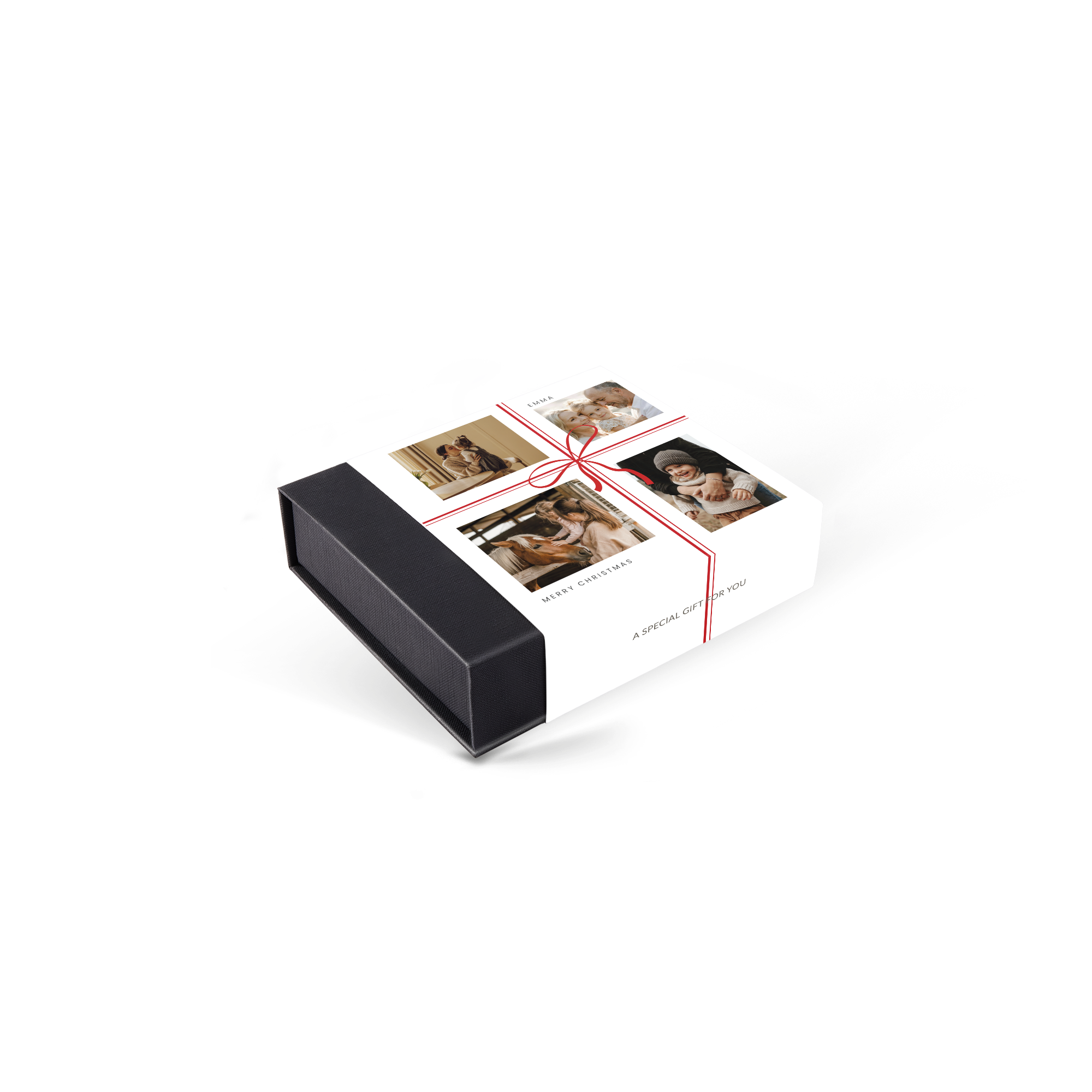 Personalizowana bombonierka - świąteczna