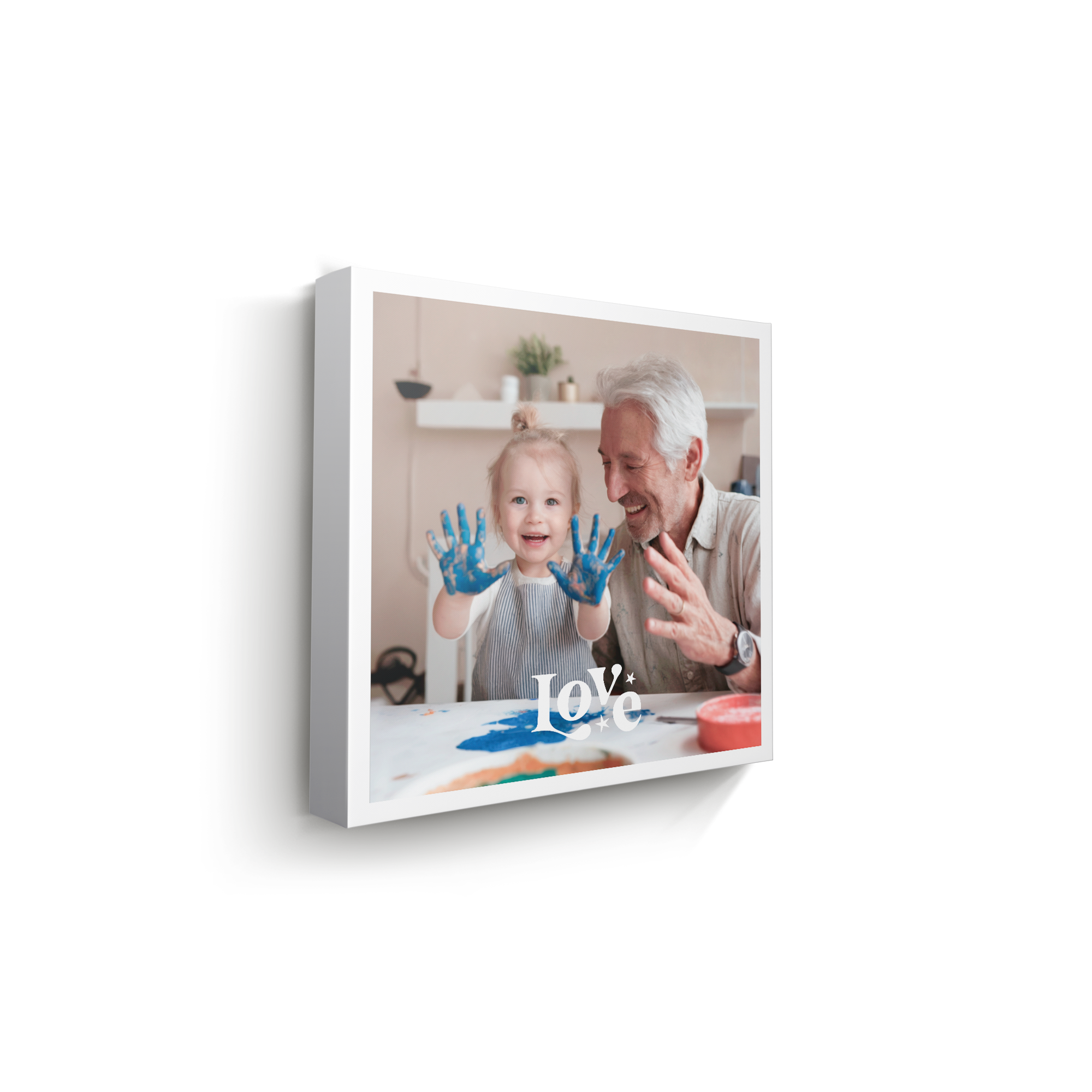 Personalised photo canvas