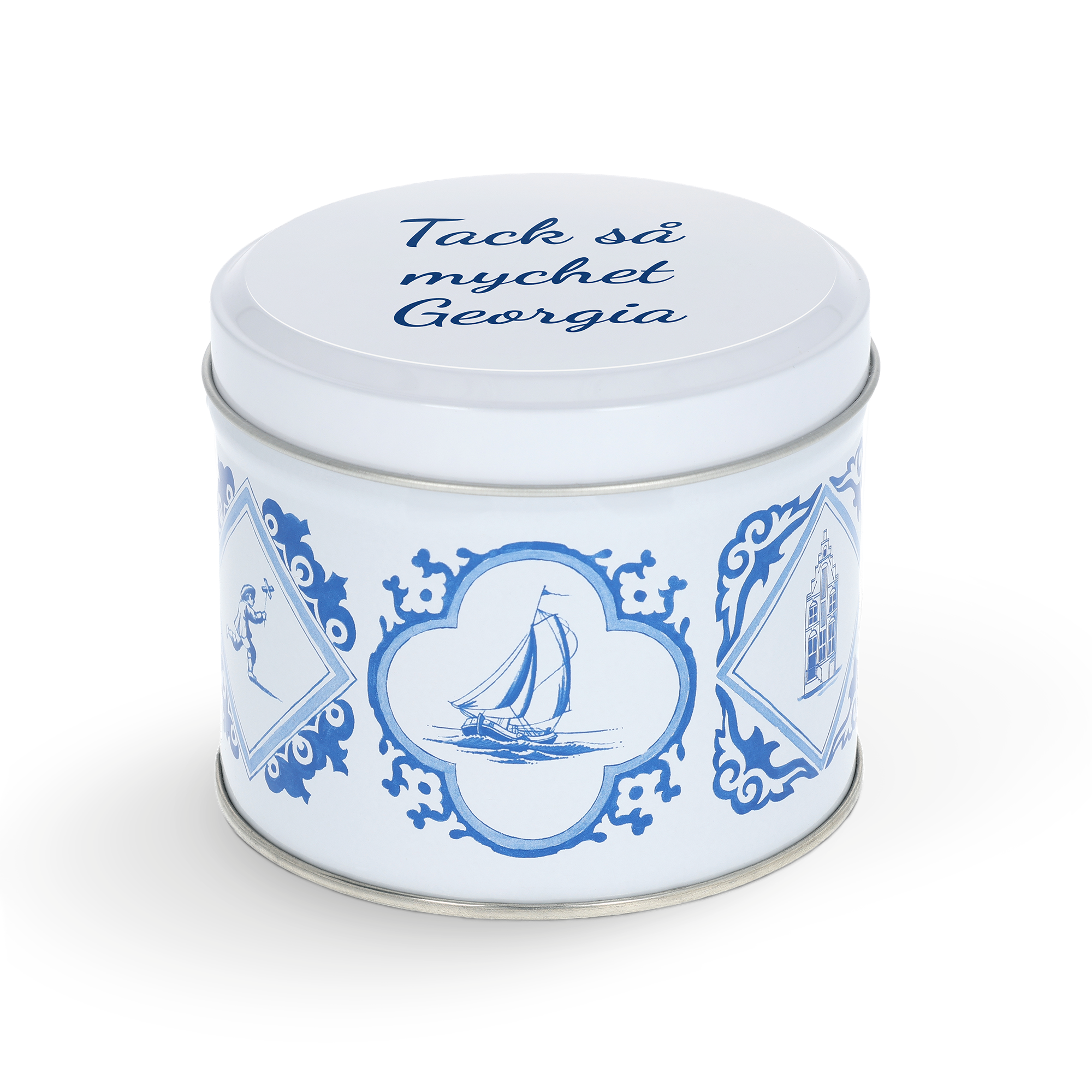 Personlig stroopwafelburk – Daelmans