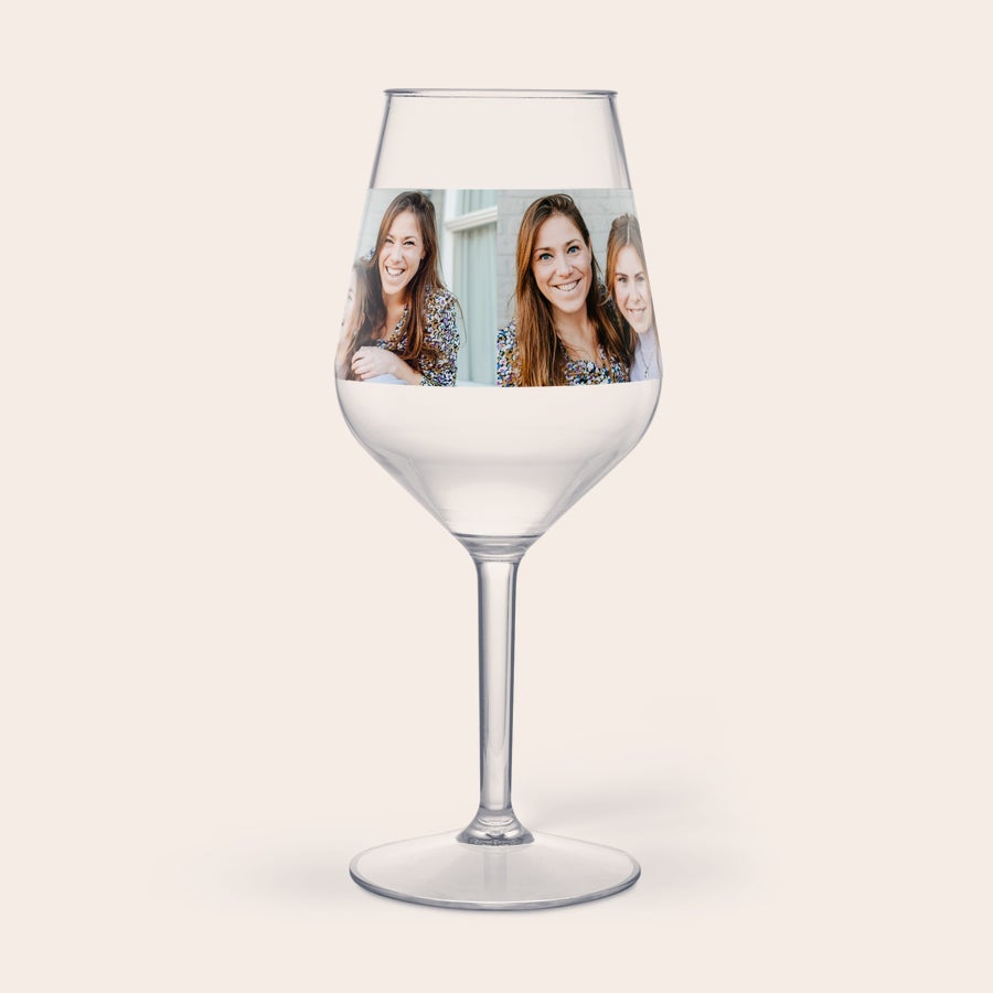 Wine Glass - Plastic - Printed Wine Glass - Plastic - Printed