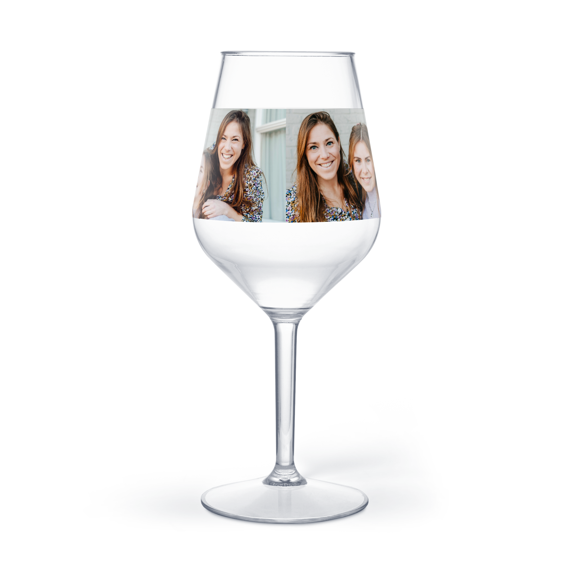 Wine Glass - Plastic - Printed