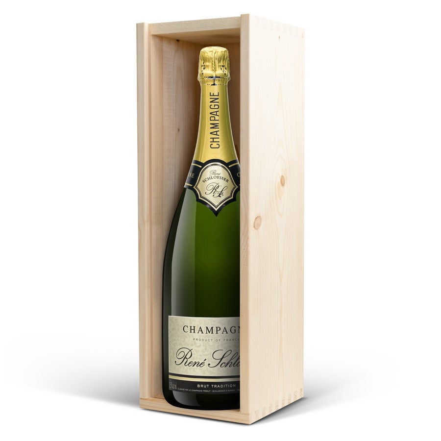 Champagne personnalisé - René Schloesser - Magnum