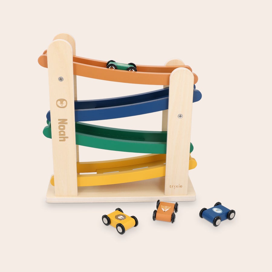 Circuit en bois Trixie avec nom Circuit en bois Trixie avec nom
