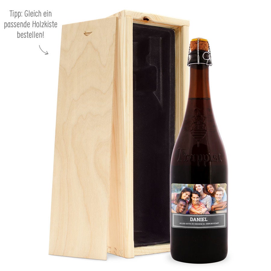 Bier personalisieren - Trappistenbier La Trappe Isid'or