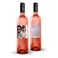Vin med trykt etiket - Belvy - rosé
