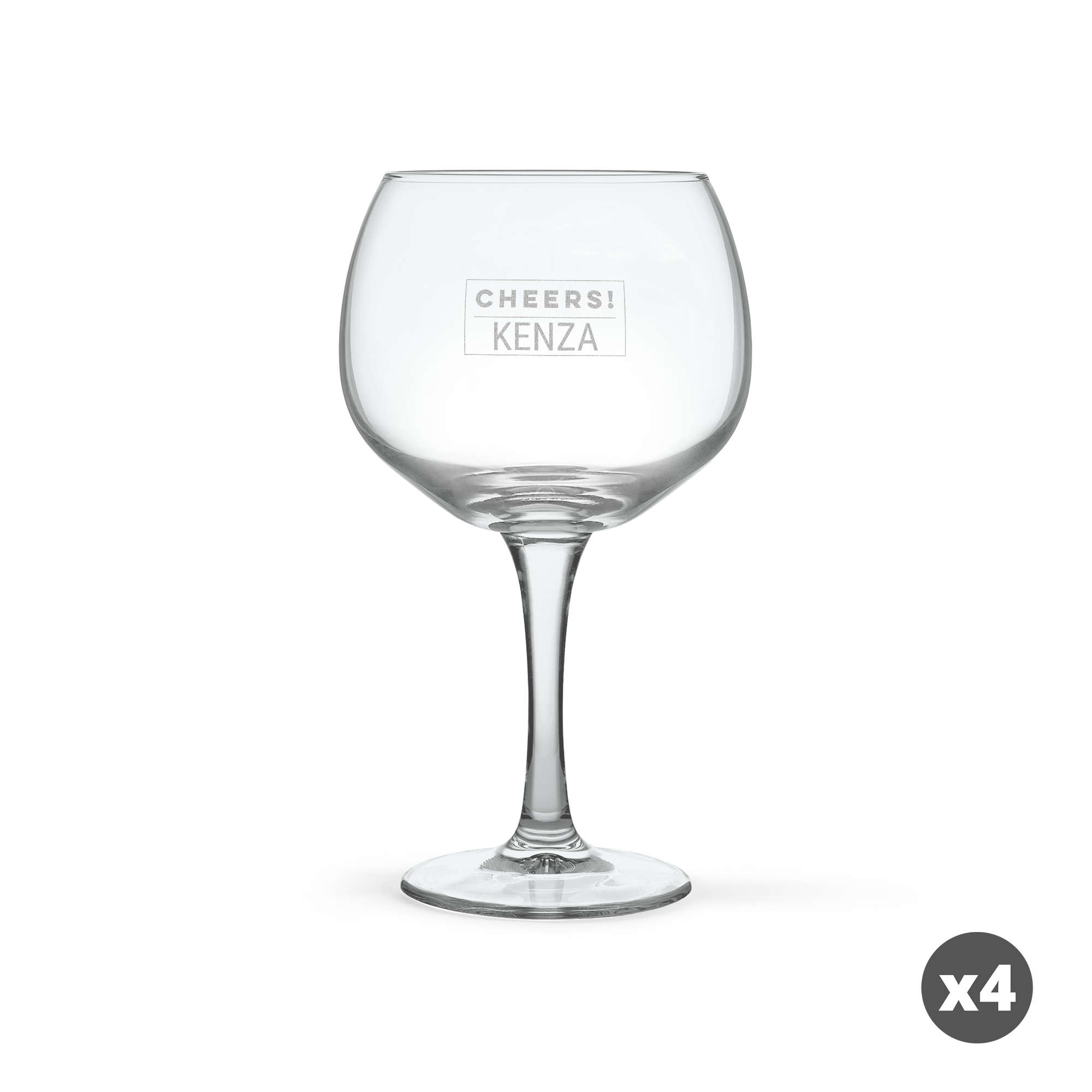 Verre à gin personnalisé