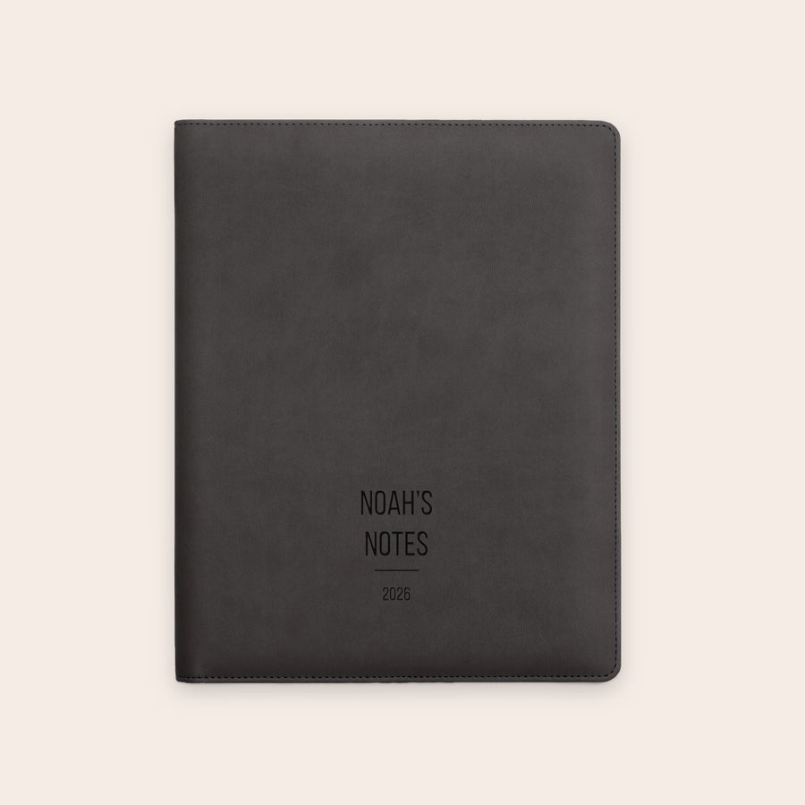 Estuche de piel personalizado para libreta Estuche de piel personalizado para libreta