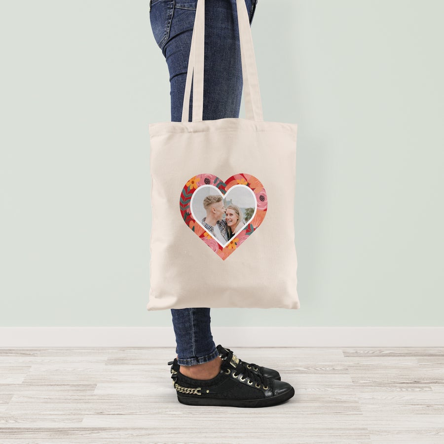 Shopper borsa sacca personalizzata con nome per bambini scuola