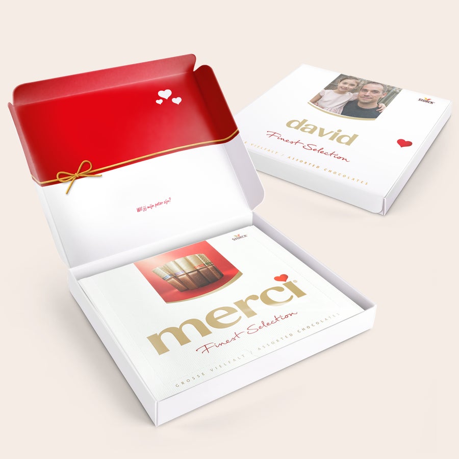 merci doos personaliseren - 250 gram merci doos personaliseren - 250 gram